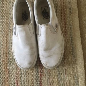 Slip on vans size 8